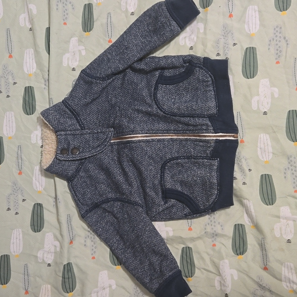 OshKosh B'gosh Navy Zipup
